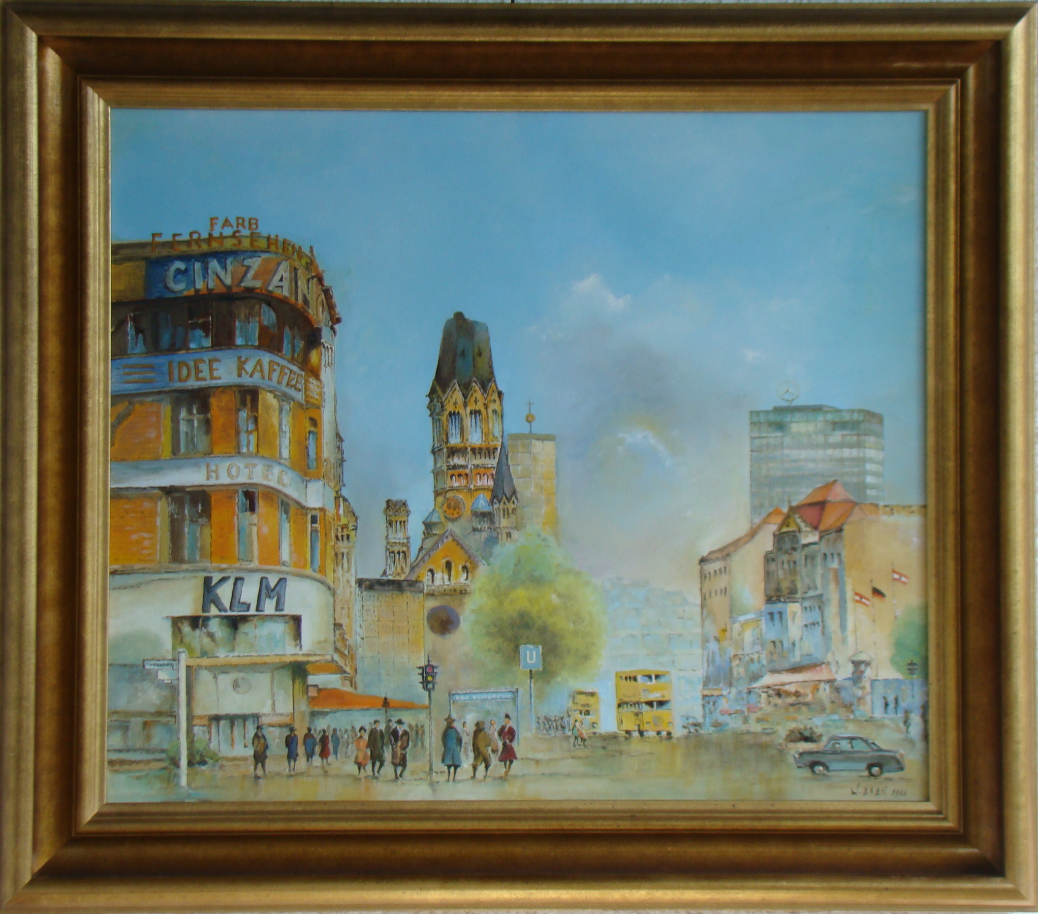 Kurfürstendamm (65cm x 55cm)